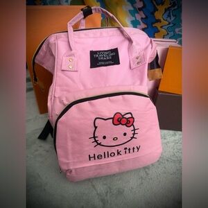 Hello Kitty EUC Pink Backpack